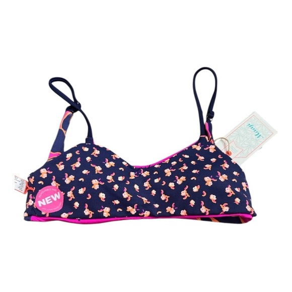 Maaji Croco Lanai Reversible Bra Bikini Top NWT - Picture 5 of 7